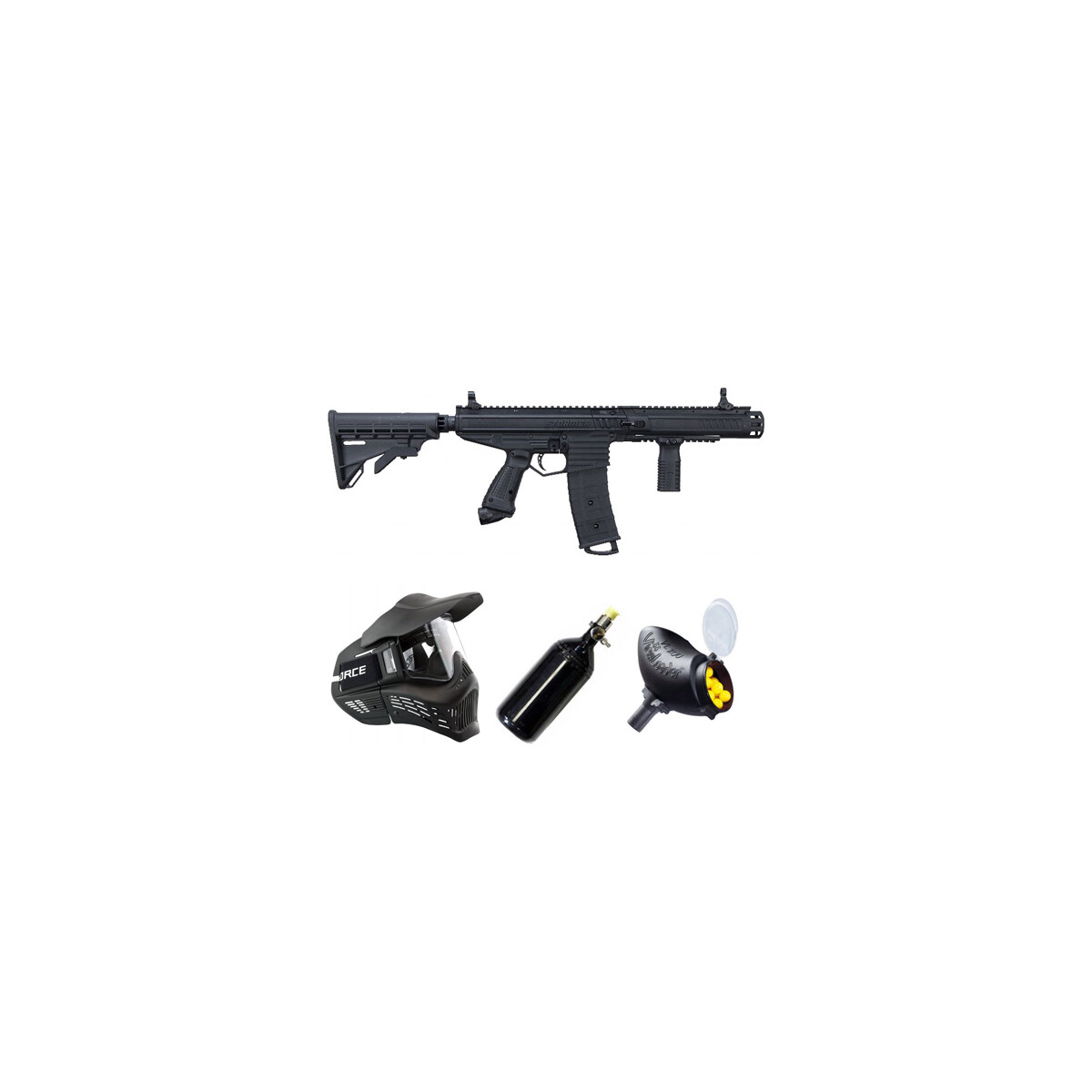 Tippmann Stormer Elite Dual Feed HP Set