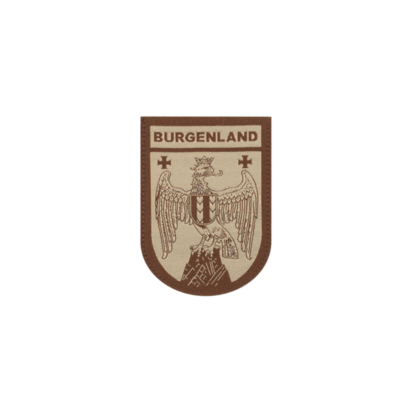 Burgenland Shield Patch Desert