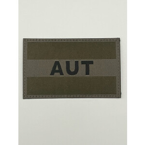 Austria Flag Patch RAL7013