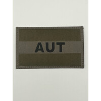 Austria Flag Patch RAL7013