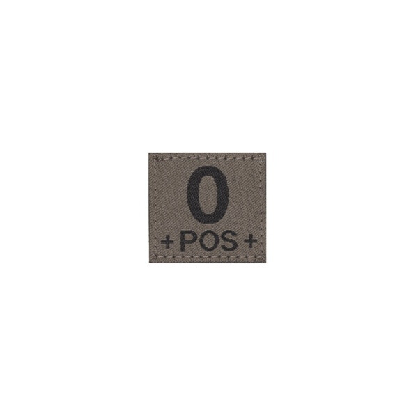 0 Pos Bloodgroup Patch RAL7013