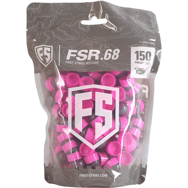 First Strike FSR cal.68 150er Pack Smoke/Pink/Pink