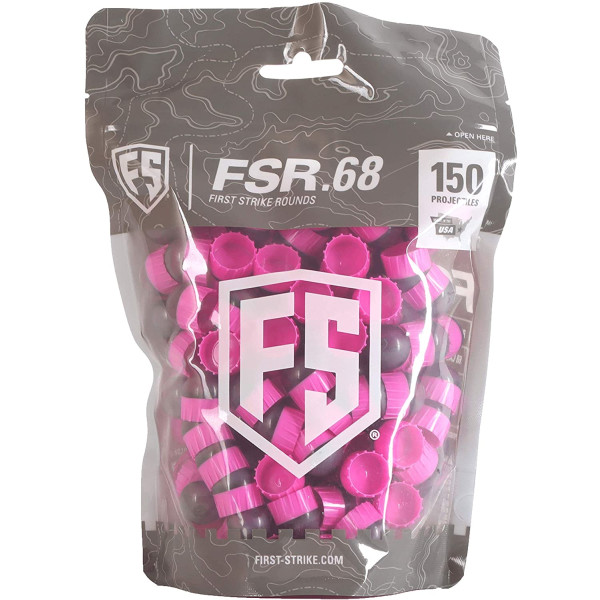 First Strike FSR cal.68 150er Pack Smoke/Pink/Pink