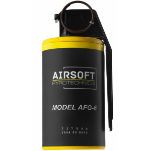 Taginn AFG-6 Airsoft Granate mit Kipphebel (schwarz/gelb)