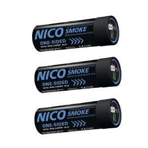 Nico Smoke Wire Pull Rauchgranate Blau 3er Set