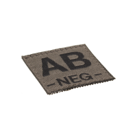 AB Neg Bloodgroup Patch RAL7013