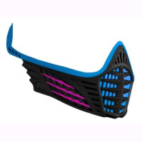 Virtue VIO Face Mask Cyan/Pink/Black