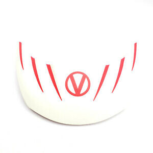 Virtue Stealth Visor - White/Red