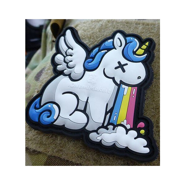 Unicorn Not Drunk Rubber Patch JTG