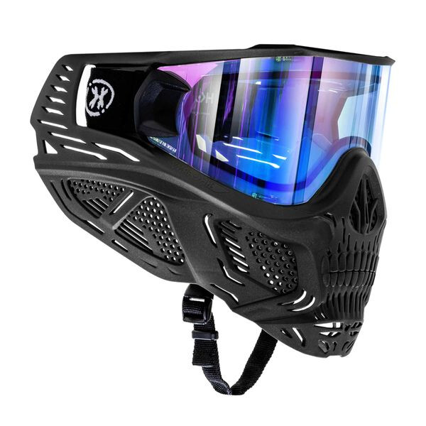Paintball Maske HK Army HSTL Skull Thermal Reaper, schwarz / blau