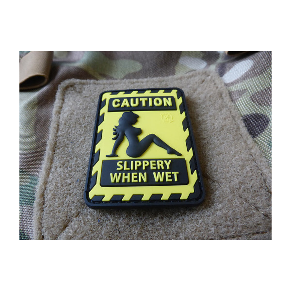 Slippery when Wet Rubber Patch