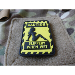 Slippery when Wet Rubber Patch