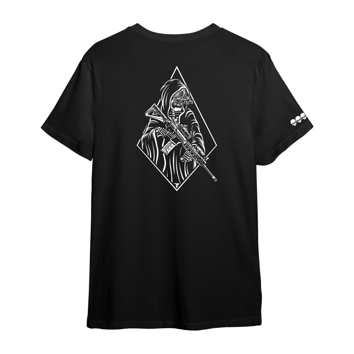 Grim Reaper Shirt schwarz