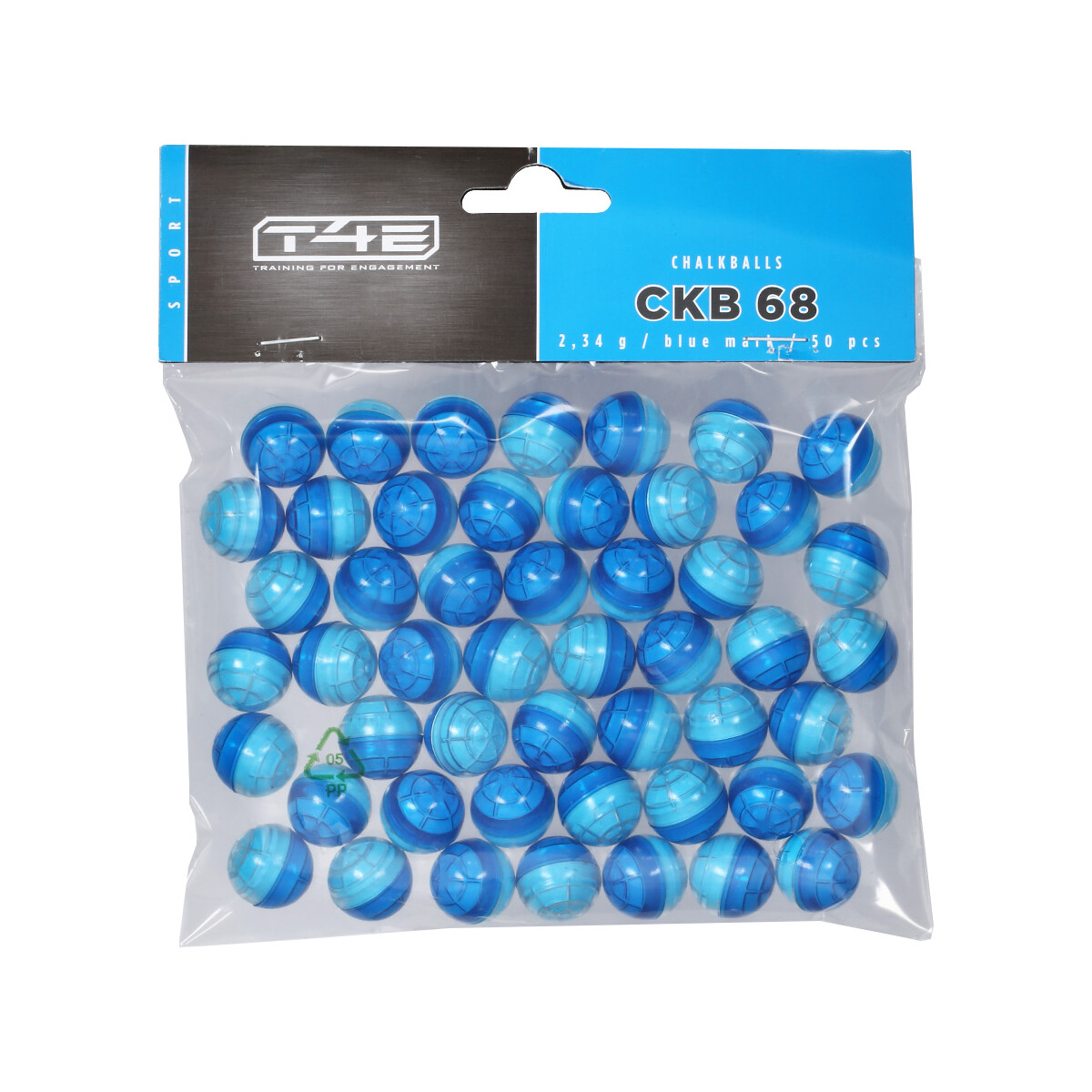 T4E Sport CKB 68 50er, Blau, 2,34g