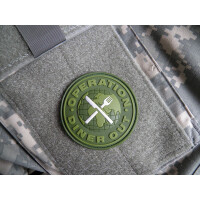 OPERATION DINER OUT OLIVE RUBBER PATCH