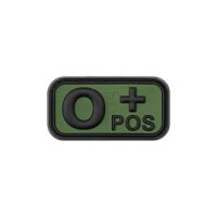 Bloodtype Rubber Patch 0 Pos Forest