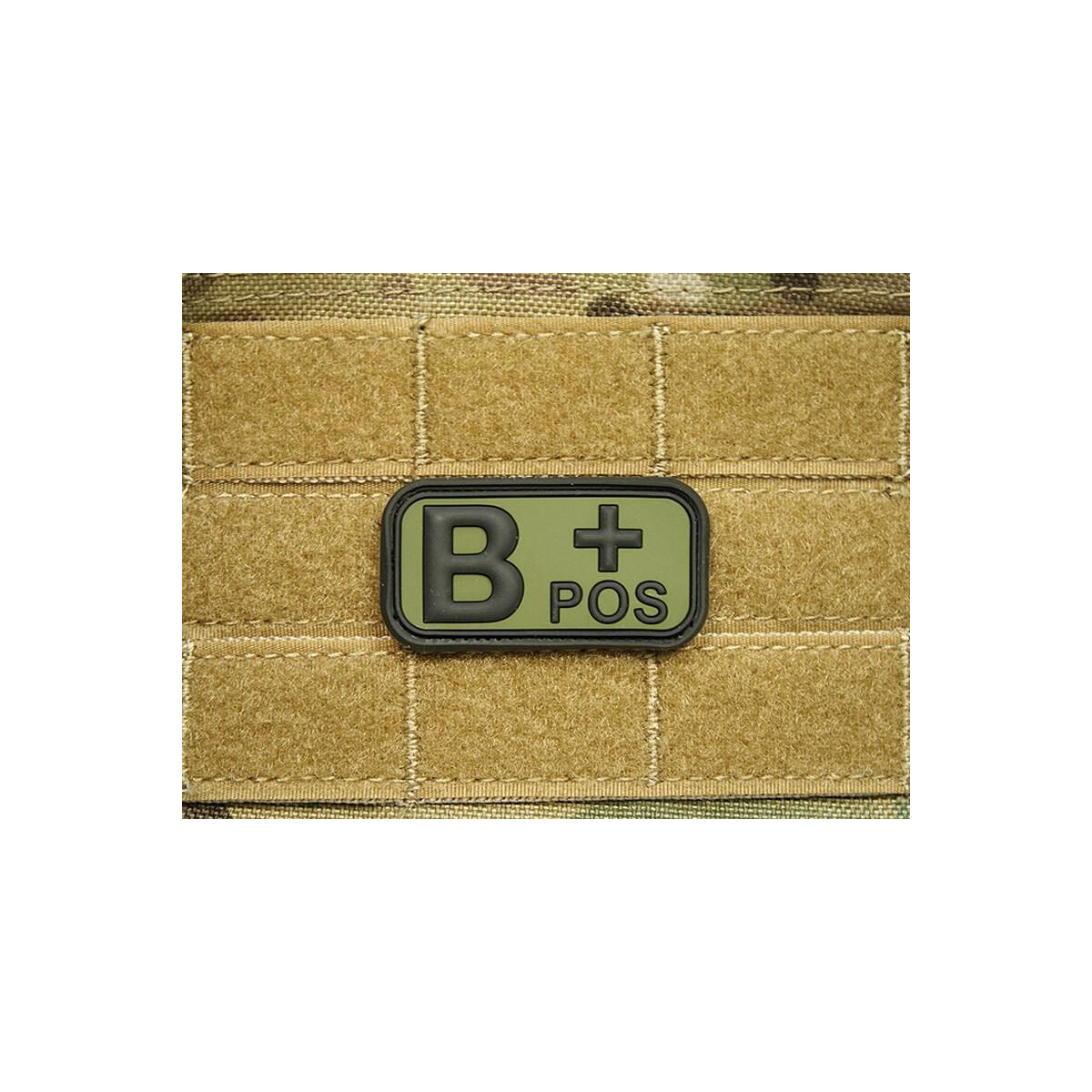 Bloodtype Rubber Patch B Pos Forest