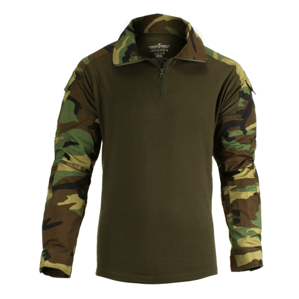 Combat Shirt Woodland L