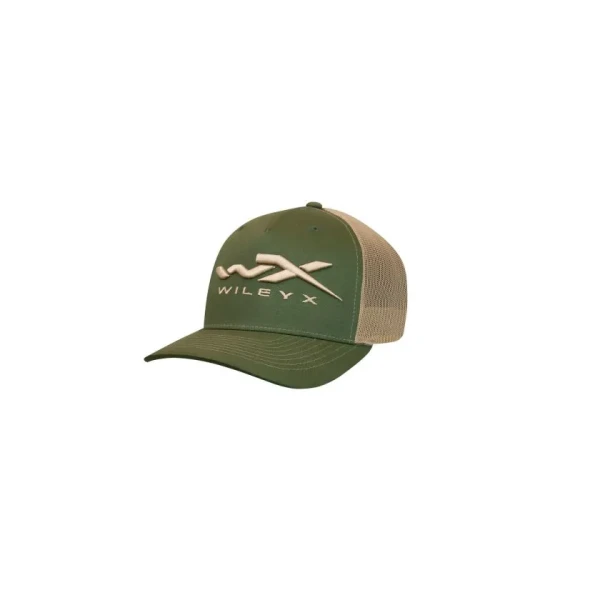 WX Snapback Cap Grün/Tarnfarbe