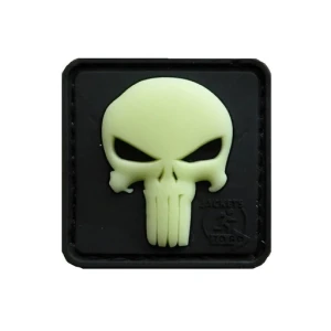 Punisher Rubber Patch Glow