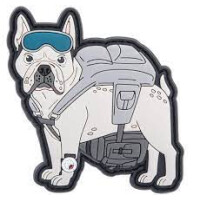 Frenchie - Paratrooper French Bulldog Patch