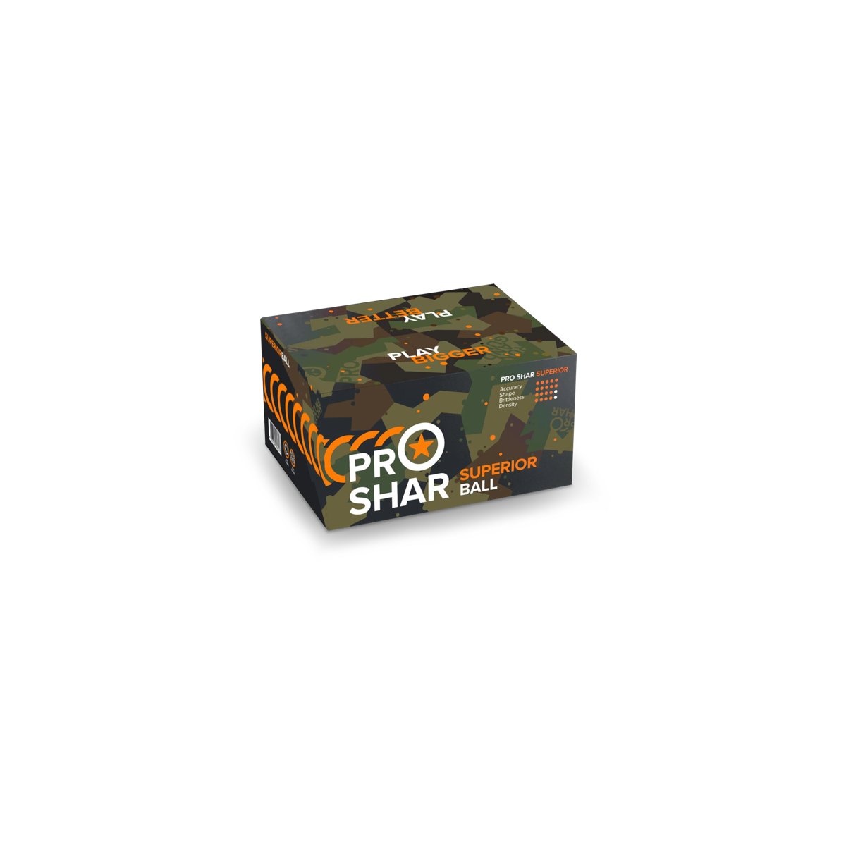 ProShar Superior Paintballs, 2000 Stück, Cal. 68