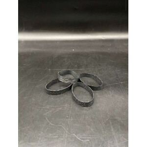 Tactical Elastic Rubber Bands 4Pcs (Black)