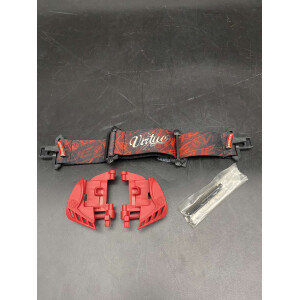 Virtue VIO V2 Strap + Hinge Locks Red