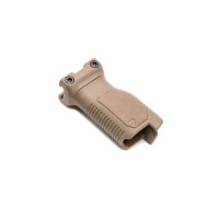 Angled Vertical Picatinny Grip with Cable Management short Dark Earth