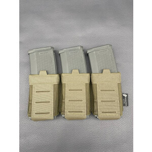 Paradox Tactical Triple M4 Fast Mag Pouch Ranger Green