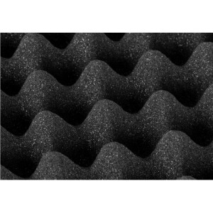 Rifle Hard Case 100cm Wave Foam