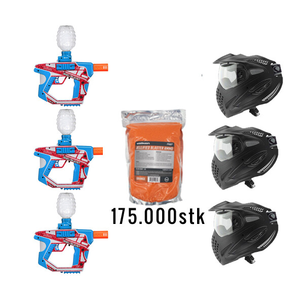 Field Gel Blaster Markierer Rot/Blau - 3er Set
