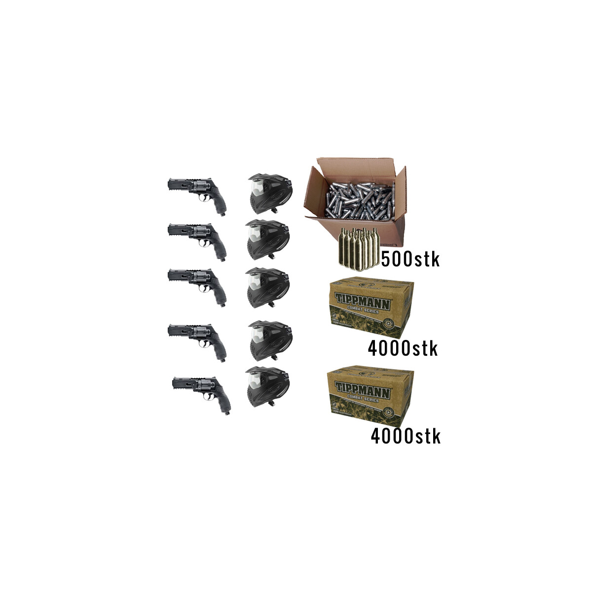 NXG PS-100 Paintball Markierer Cal.50 ,  box