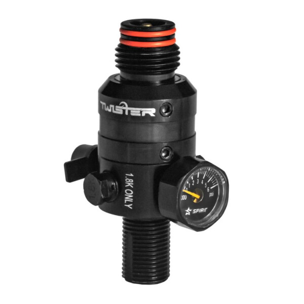Spirit Field Twister HPA Regulador 300bar LP-HP, Black