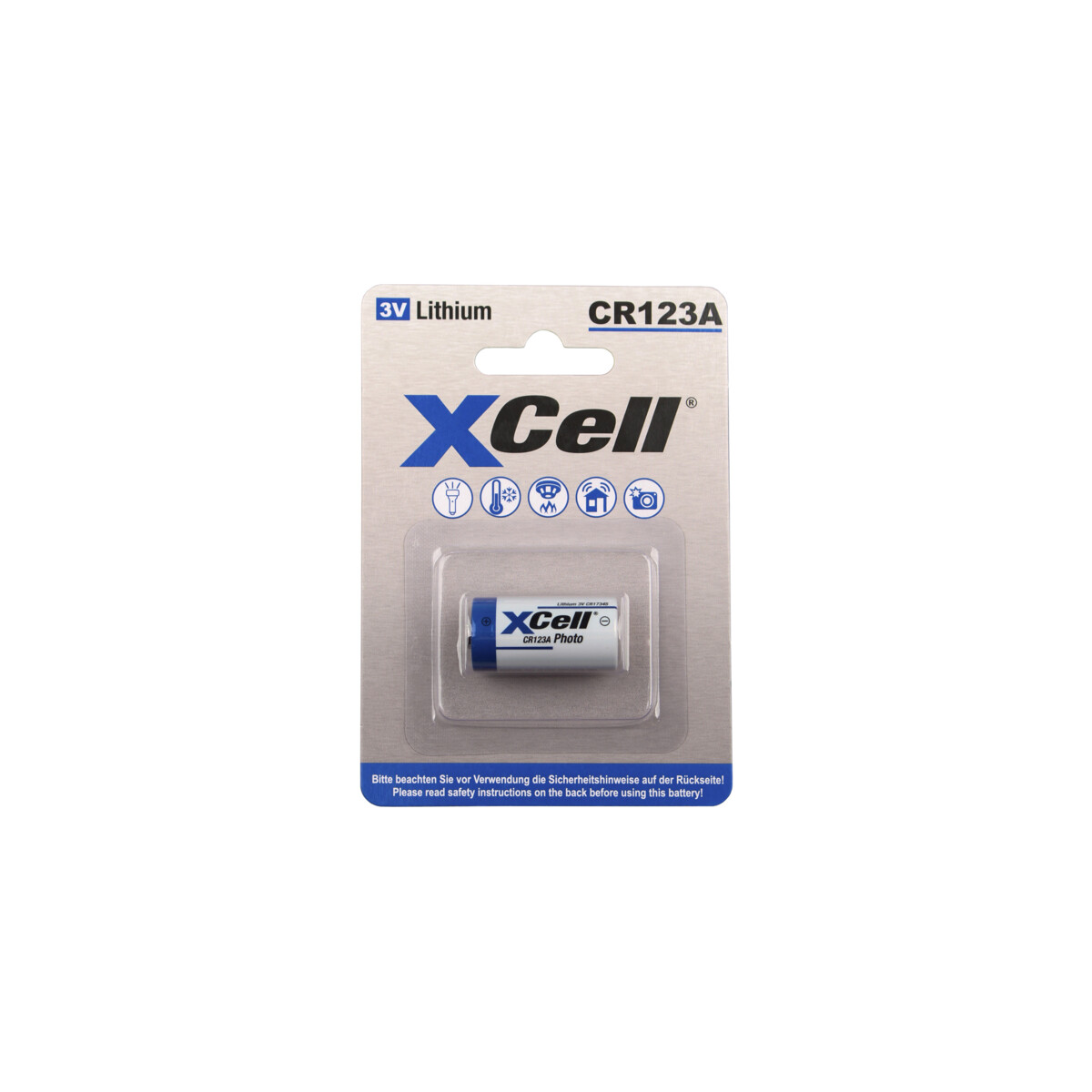 XCell CR123A 2/3A Batterie 1er Blister
