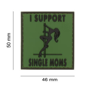JTG I Support Single Mums Rubber Patch Forest