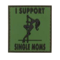 JTG I Support Single Mums Rubber Patch Forest