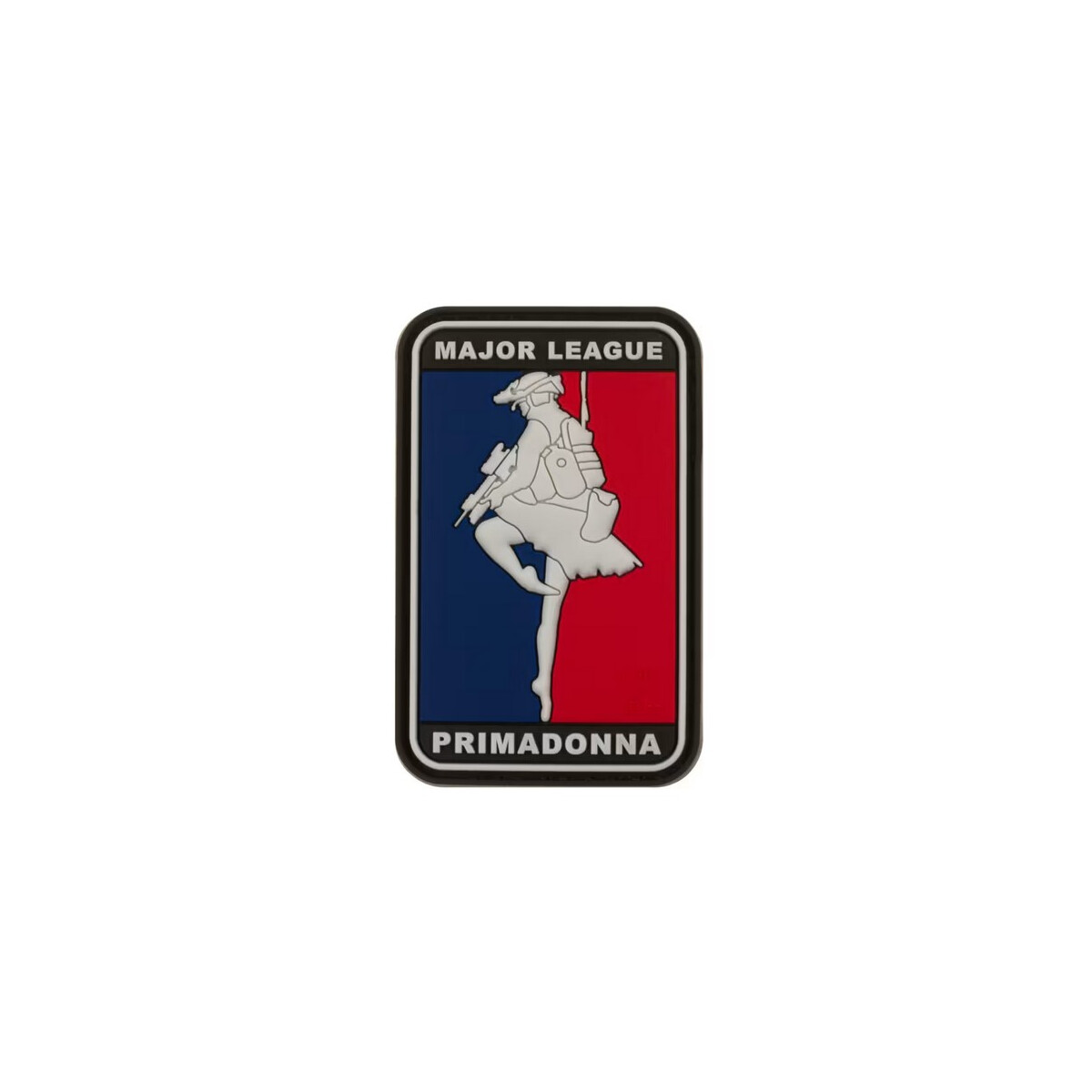 JTG Major League Primadonna Rubber Patch Multicolor
