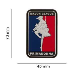 JTG Major League Primadonna Rubber Patch Multicolor
