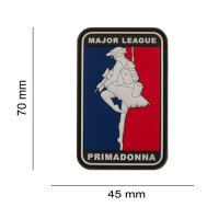 JTG Major League Primadonna Rubber Patch Multicolor