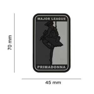 JTG Major League Primadonna Rubber Patch SWAT