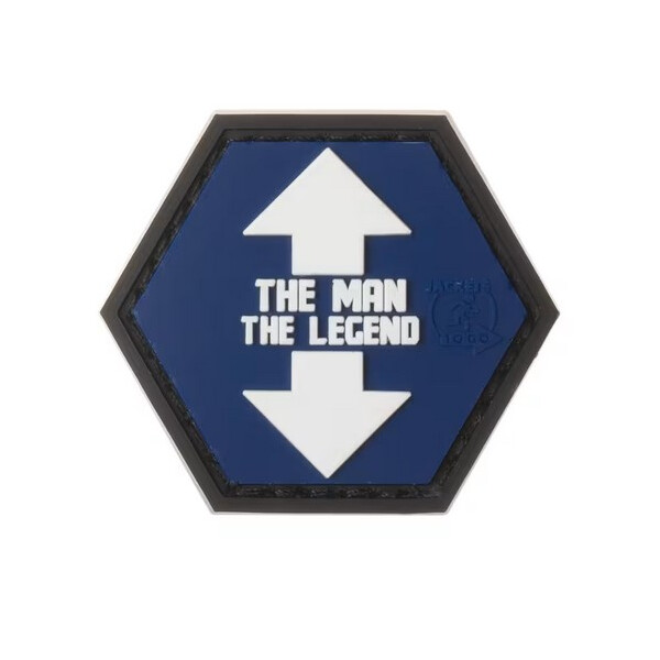 JTG The Man The Legend Rubber Patch