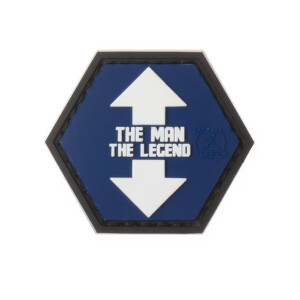 JTG The Man The Legend Rubber Patch
