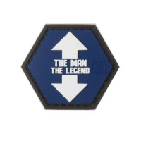 JTG The Man The Legend Rubber Patch