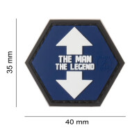 JTG The Man The Legend Rubber Patch