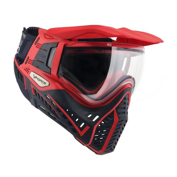 VForce Profiler 2.0 Paintballmaske Thermal, schwarz/rot
