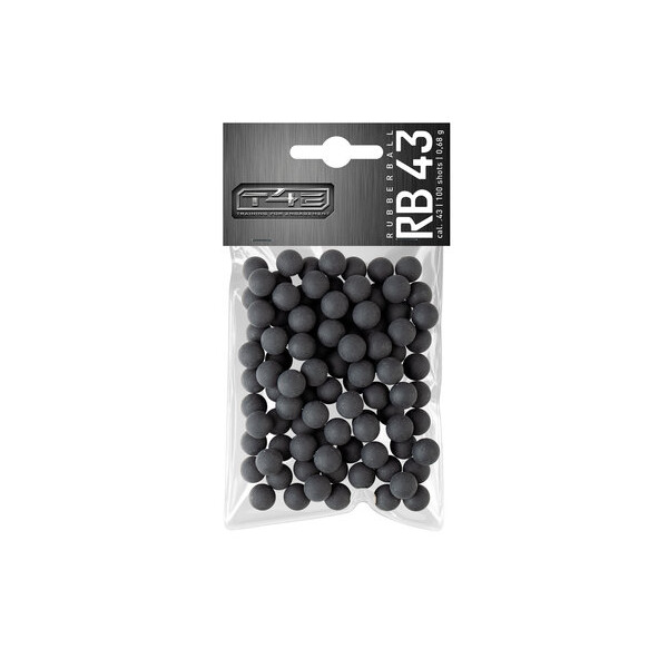 Umarex Blackballs Gummikugeln Kal..43, 100er Beutel, 0,8g