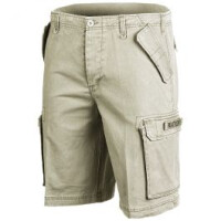 Mil-Tec Paratrooper SHORTS PREWASH KHAKI Small